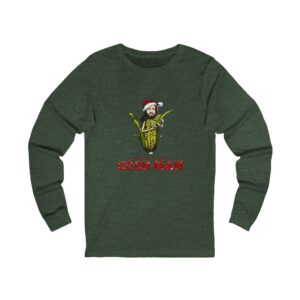 Corn Man Holiday Unisex Long Sleeve Tee